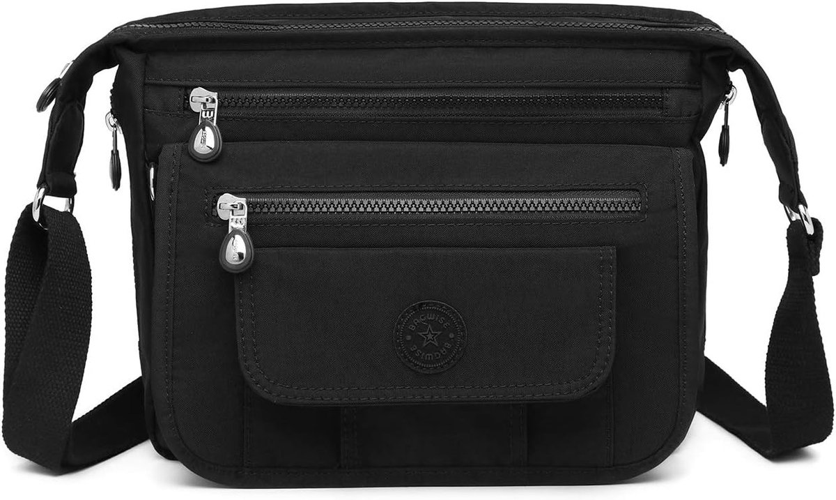 Schoudertassen voor dames - Lichtgewicht crossbody tassen - Meerdere ritsen - Ideaal voor dagelijks gebruik - ShopVlot