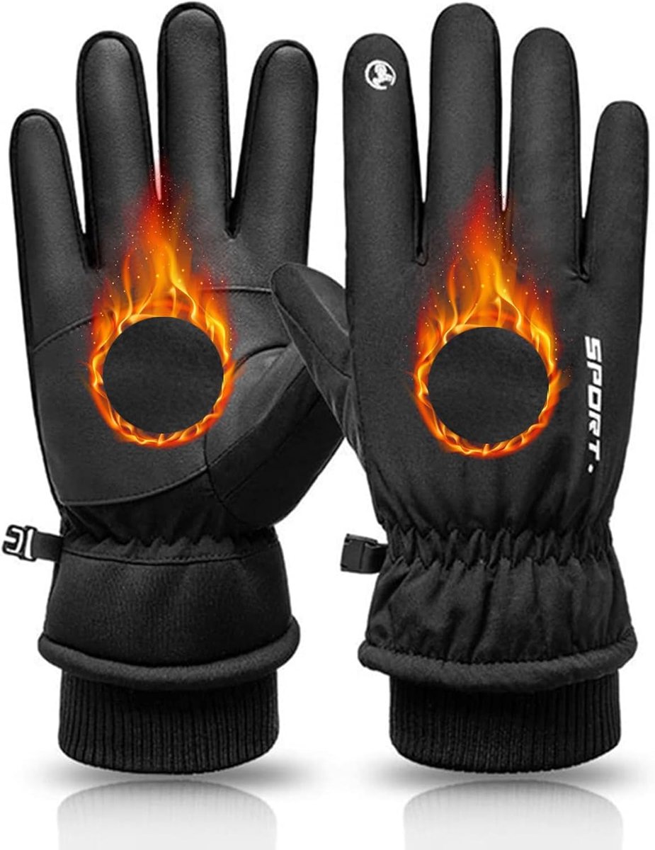 Winterhandschoenen - Thermisch - Waterdicht - Voor skiën en hardlopen - ShopVlot