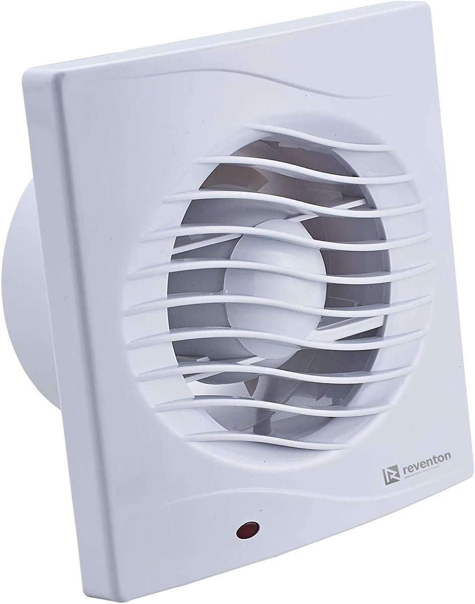 Ventilator 130 m³/h - Ø 100 mm - Wit - Ideaal voor efficiënte ventilatie - ShopVlot