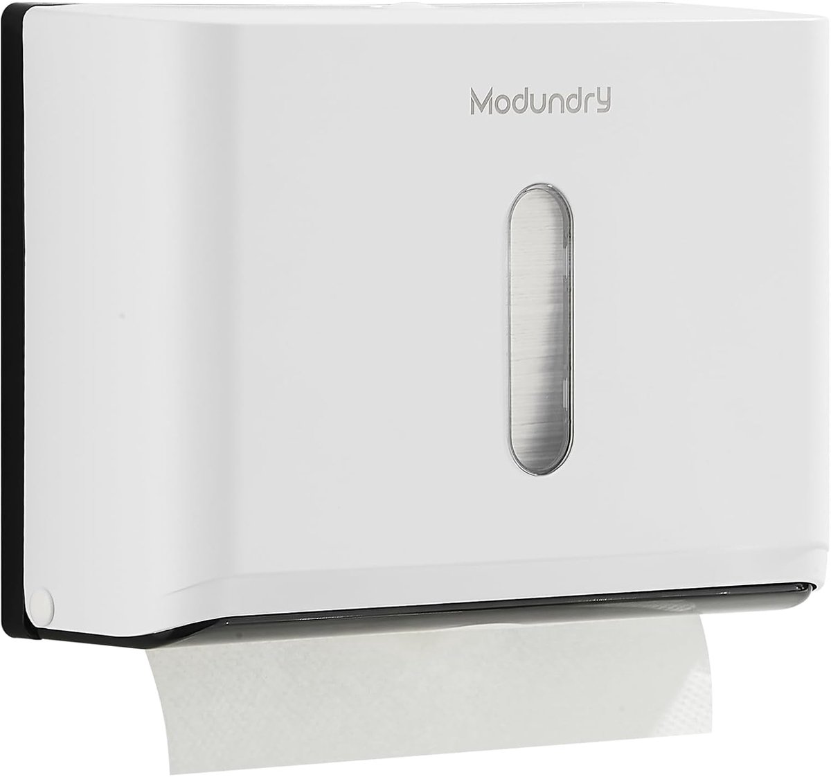 Paper Towel Dispenser for Bathroom and Kitchen, Commercial, Holds Up to 200 Sheets, White - ShopVlot