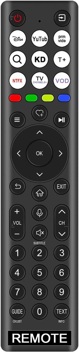 ALLIMITY ERF2B38 Voice Remote Control Compatible with Hisense QLED TV 32A49Q 32A59Q 32A5Q 40A5Q 50A79Q 65A79Q 55A79Q - ShopVlot