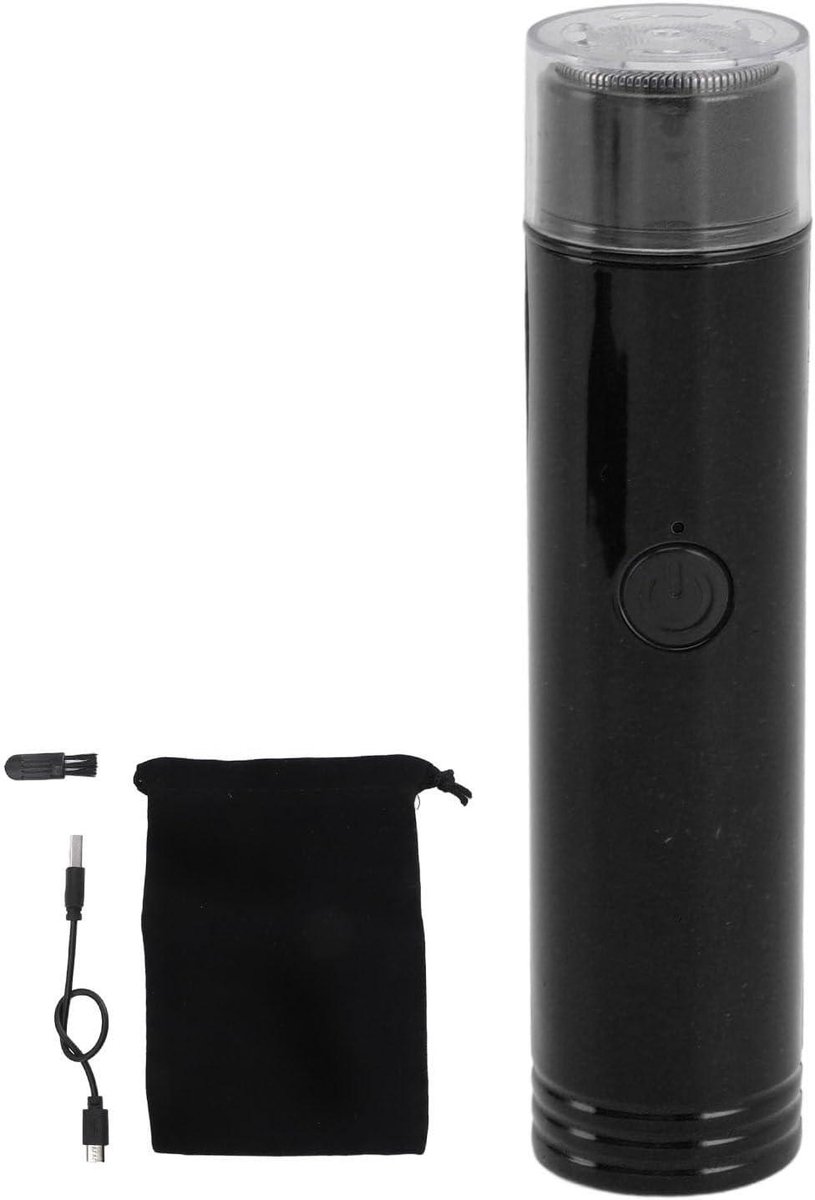 Mini Tondeuse - Reis Trimmer - Netjes Scheren - USB Oplaadbaar - Compact Formaat - Zwart