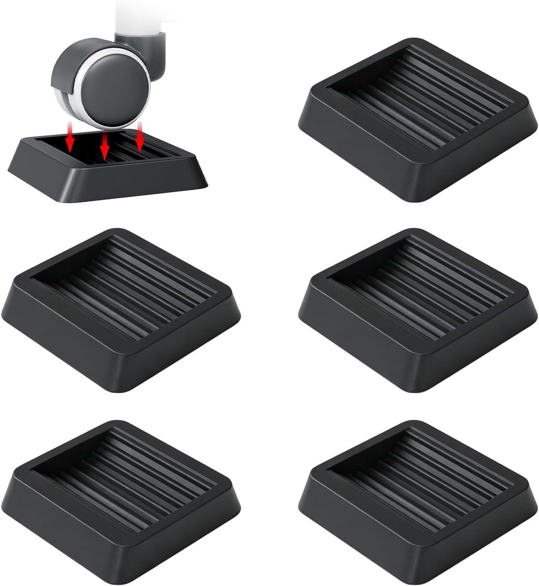 meubelonderleggers voor zware meubels - antislip - TPE-materiaal - geluiddempend - SnelShoppen