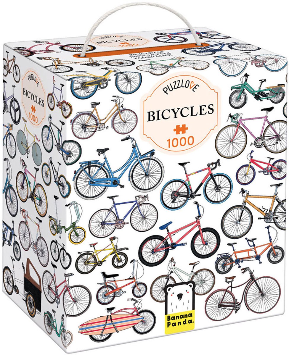 Banana Panda - Puzzlove Fietsen Puzzel - 1000st.