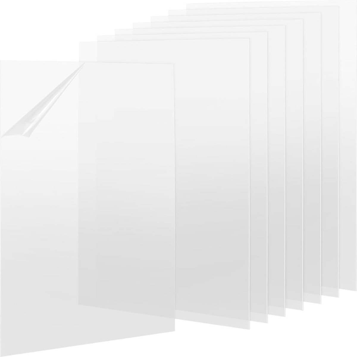 Acrylpanelen A3 - transparant - 420 x 290 mm - perfect voor fotolijsten of DIY-projecten - SnelShoppen