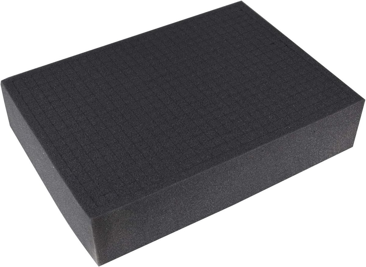 Grid Foam 345 x 275 mm - Fijnporig - Perforatie 15 x 15 mm - Ideaal voor het veilig vervoeren van miniaturen - ShopVlot