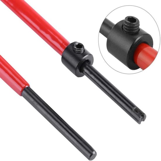 30 stuks schroefdraad reparatieset M6 x 1,0 mm schroefdraad invoegen metrische beschadigde schroefdraad reparatie boor-tap handgereedschapset helicoil invoegen gereedschap schroefdraad — afbeelding 5