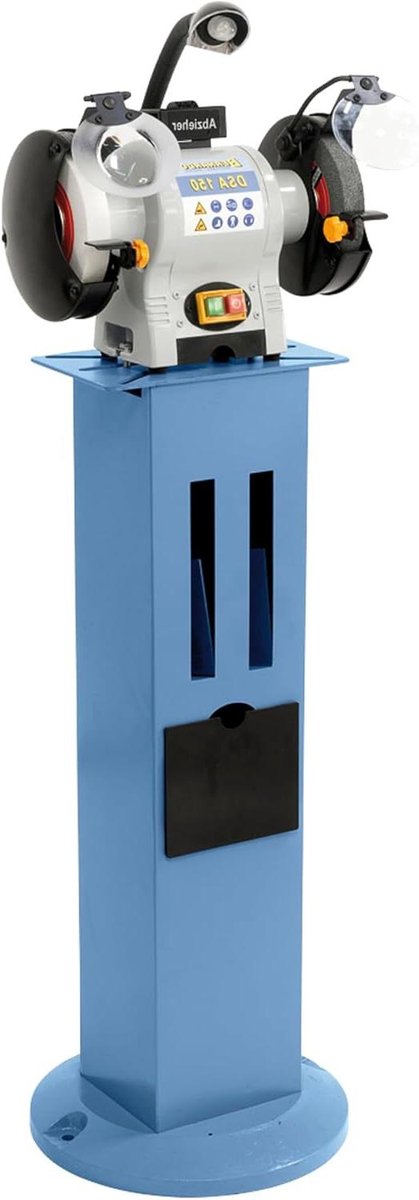 Tafelslijpmachine - Dubbele slijper - Gereedschap slijpen - Geluidsarme inductiemotor - Ø 150 mm - Metaal