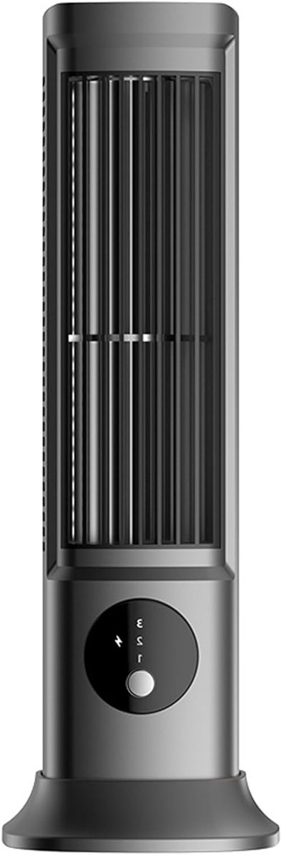 Draagbare Airco - Torenventilator Koeler - Ruimte Koelen - Bladloos Ontwerp - 27 x 8 x 6 cm - Hemelsgrijs