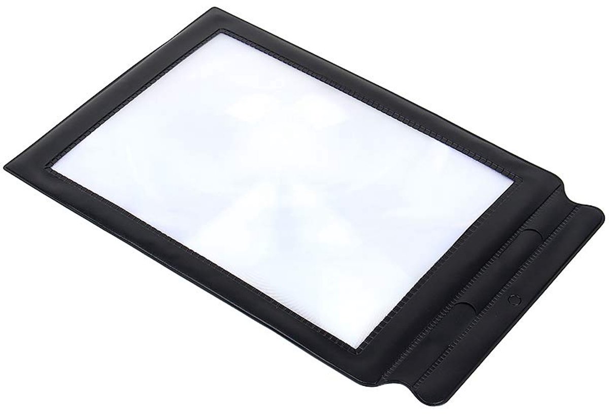 Volledige Pagina Lezen Vergrootblad Leeshulp Lens 3X Vergrootblad Visuele Beperking Hulpmiddelen Loepen Glas