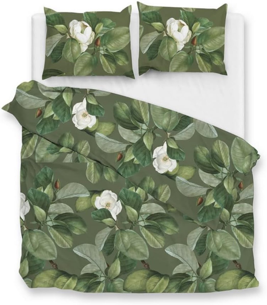 Dekbedovertrek 200x200/220cm - katoen-satijn - luxe uitstraling - ademend - SnelShoppen
