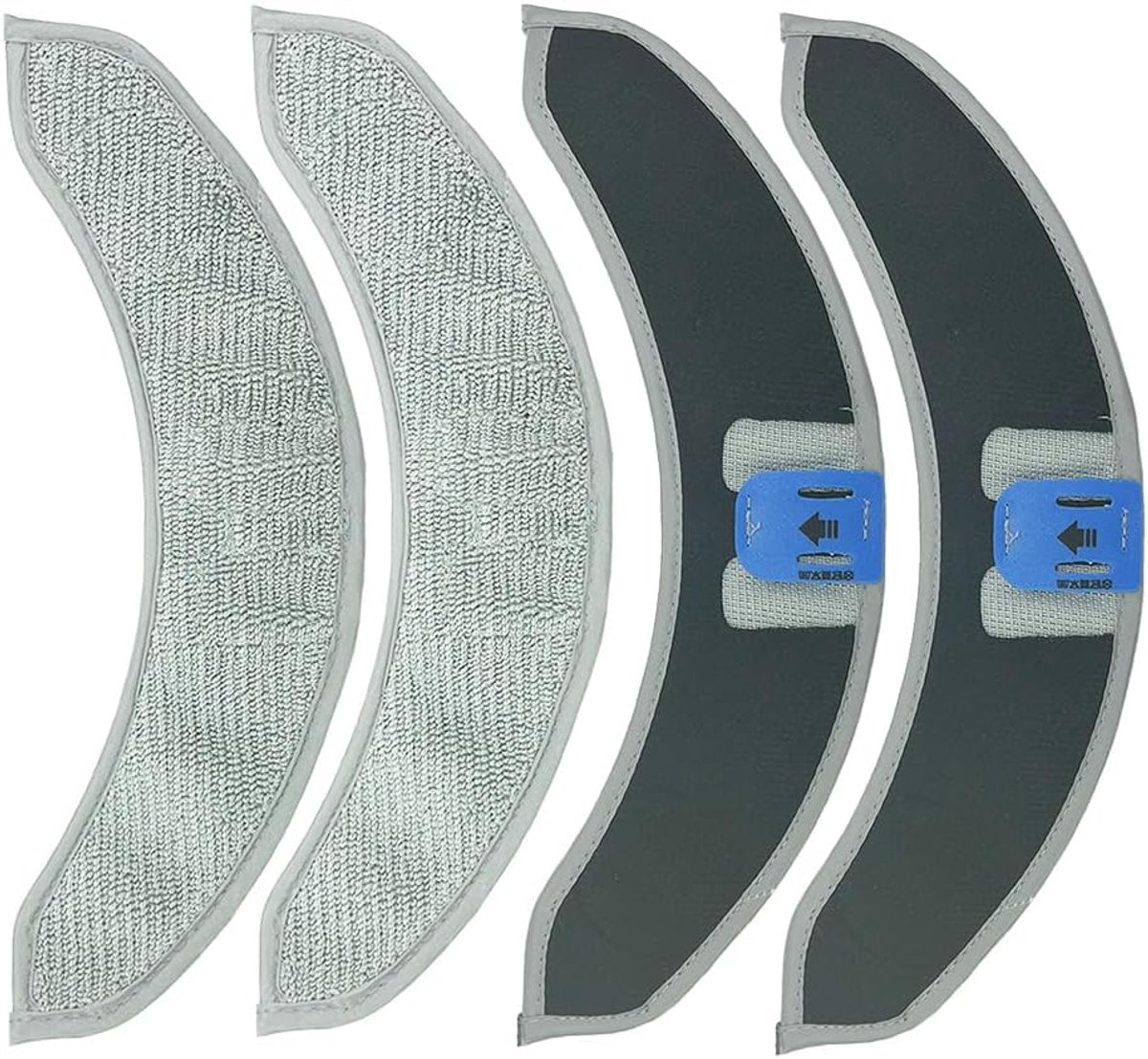 4 Pack Herbruikbare Microfiber Mop Pads voor i-Robot Roomba Combo j7+, j9+