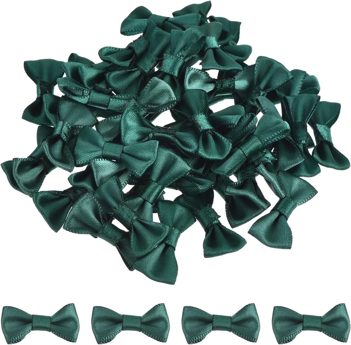 Strikken 3 x 1,5 cm mini strikken creëren kleine satijnen strikken groothandel voor knutselen naaien scrapbooking cadeau bruiloft cadeau decoratie thuis