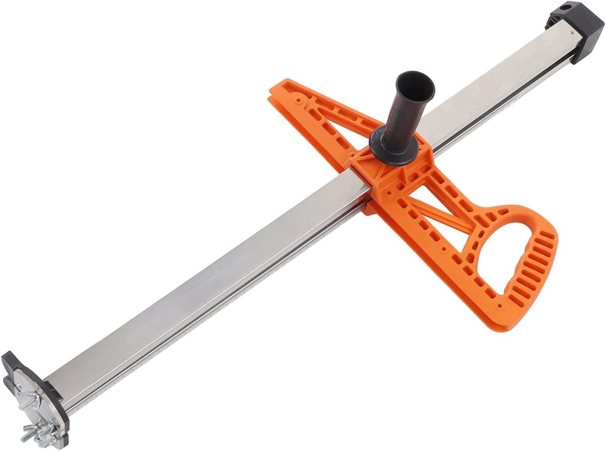Dubbele messen handmatige gipsplaatsnijder gipsplaat snijgereedschap met 2 handgrepen, Draagbare Hand Push Gipsplaat Artefact Tool voor 20mm - 600mm breedte