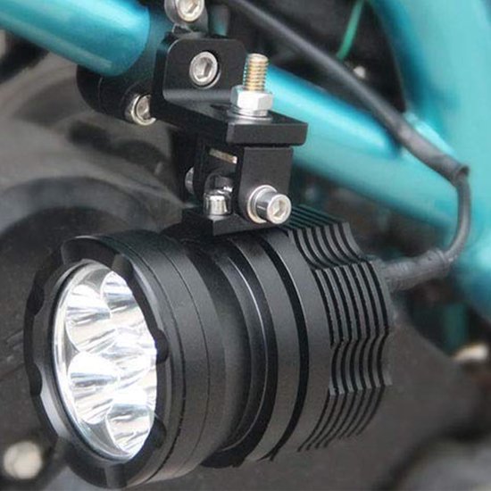 Motorfiets Koplamp Montage Stuur 22mm Motorfiets Koplamp Montage Beugels Verstelbare Licht Beugel Klem voor 7/8 inch Motorfiets Stuur — afbeelding 2