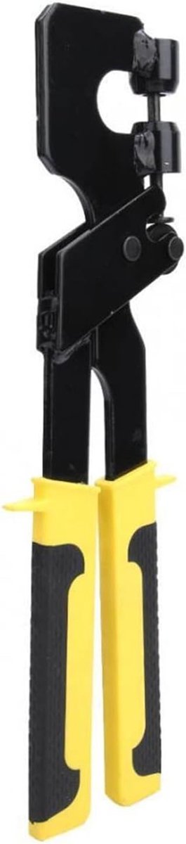 Stud Crimper Tang - Metaalbevestiger Gipsplaat - Wandconstructie - Chroom vanadium staal - 30.5 cm - Zwart
