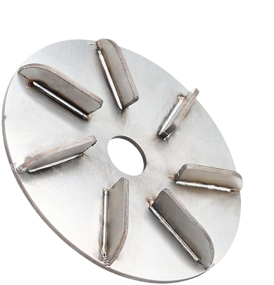 Vee Haar Schraper - Ontharingsuitrusting Scheermes - Efficiënt Ontharen - 9/7 Tandwielen - 10 cm Diameter - Zilver