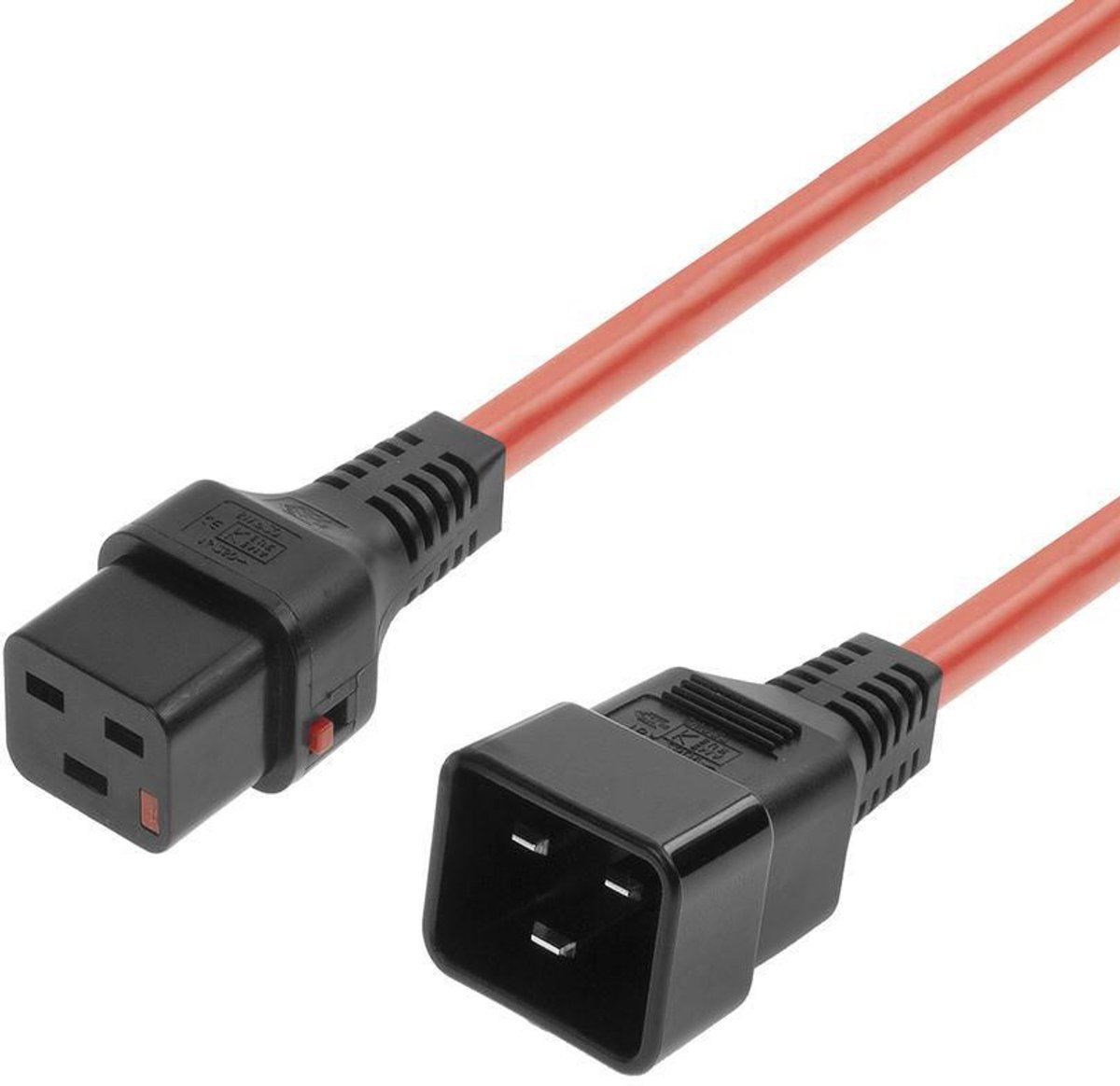 Powercord C19 IEC Lock - C20