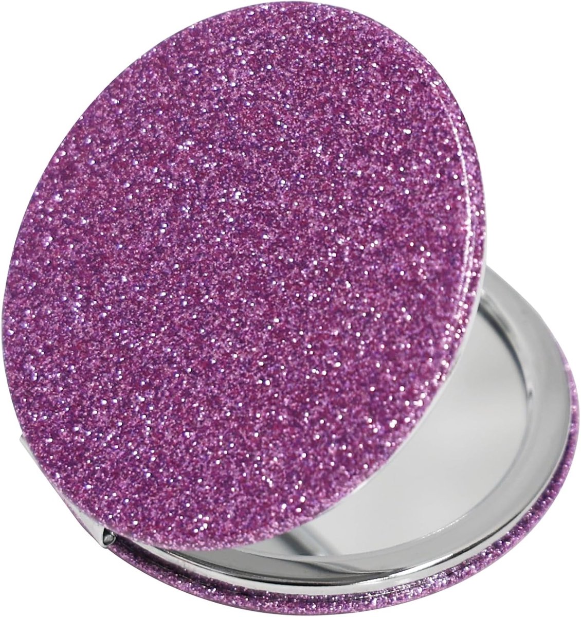 Make-up spiegel dubbelzijdig 1X/2X - compacte reisversie - 7 kleuren beschikbaar - ideaal voor onderweg - ShopVlot