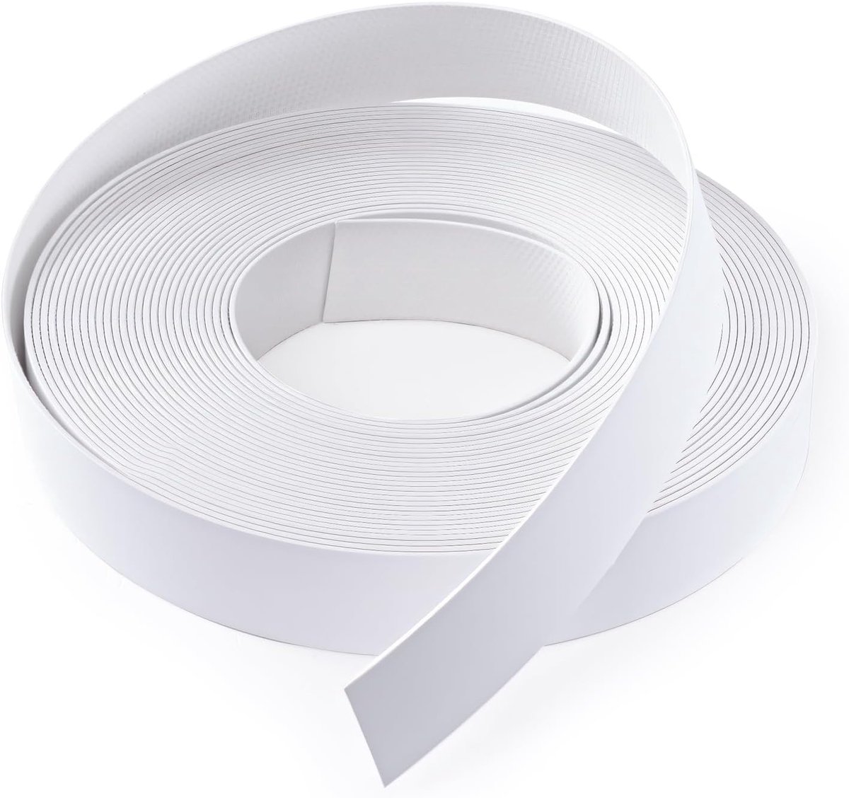 PVC kantband 19mm - witte PVC met hotmelt lijm - vocht- en slijtvast - ideaal voor meubelherstel - ShopVlot