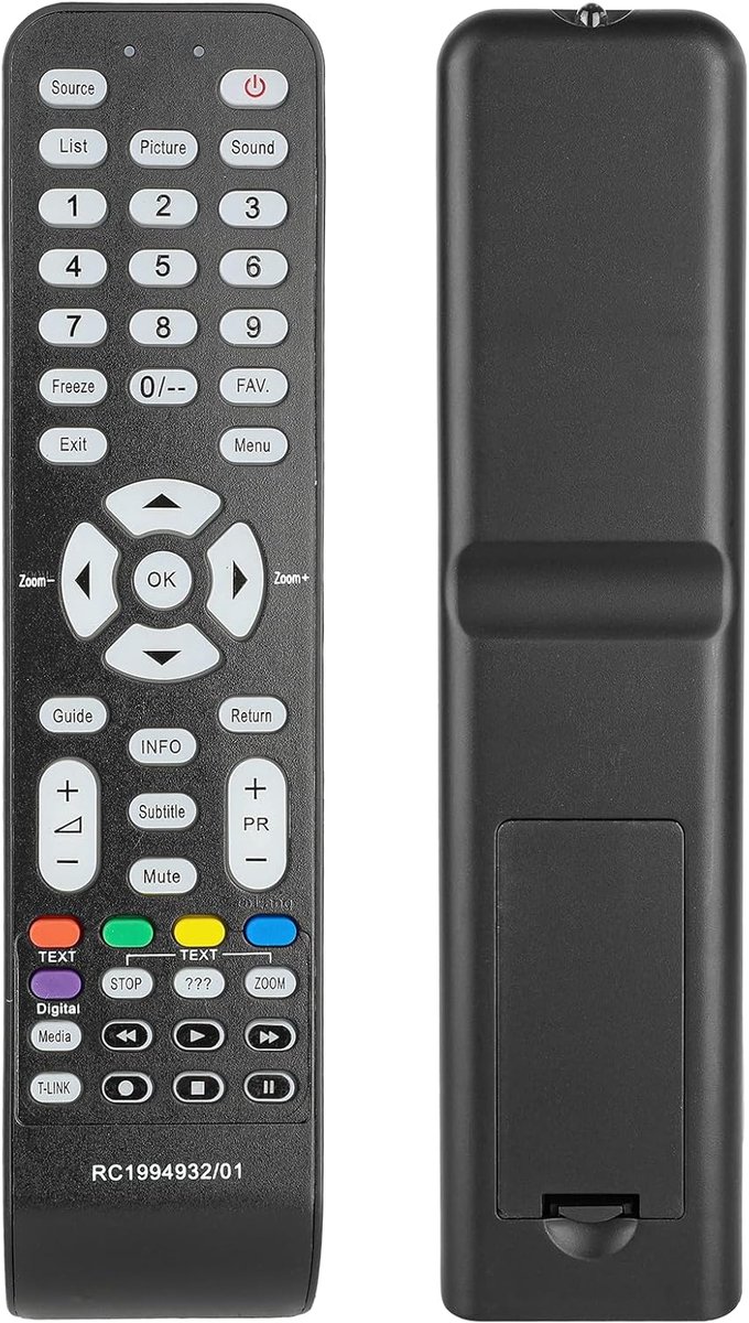 Afstandsbediening Thomson TCL TV - Compatibel met meerdere modellen - Eenvoudig in gebruik - ShopVlot