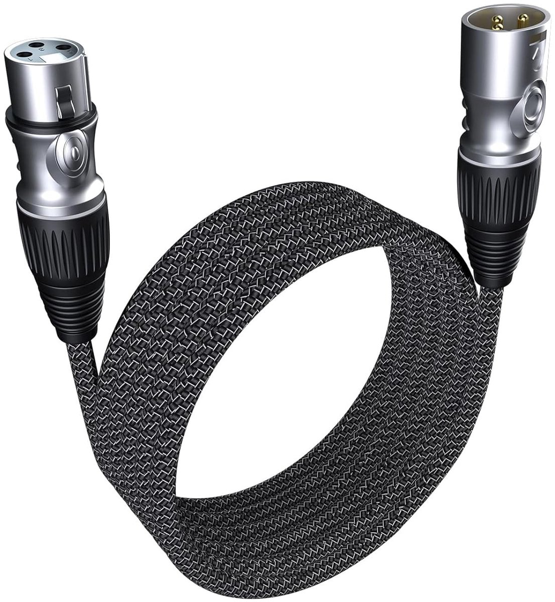 XLR Microfoonkabel 8M - 3-Pins Male naar Female - Professioneel voor Studio en Live Optredens - ShopVlot