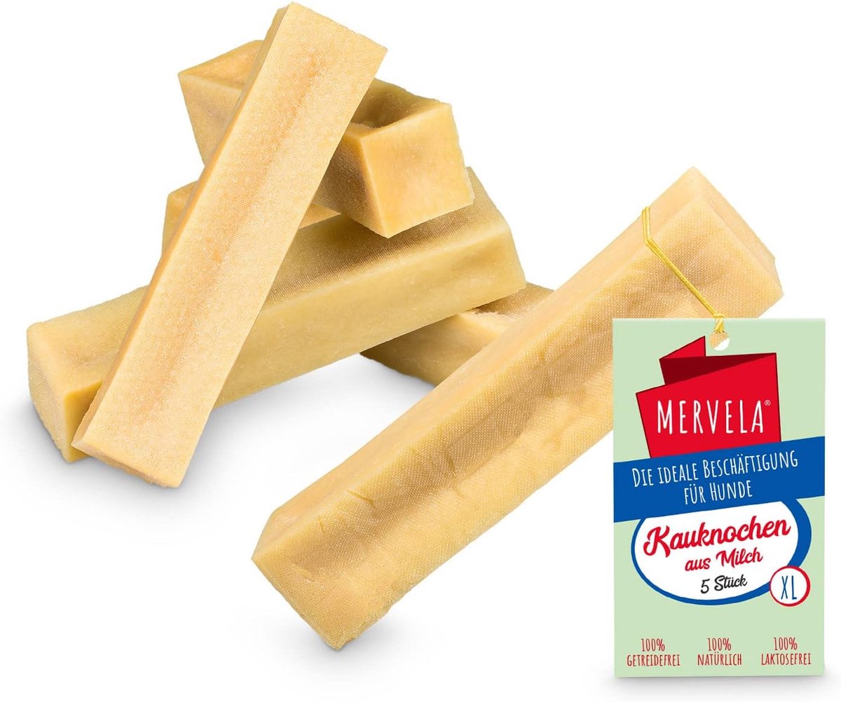Kauwsnacks voor grote honden - Handgemaakt - Kaassmaak - Natuurlijke tandverzorging - ShopVlot