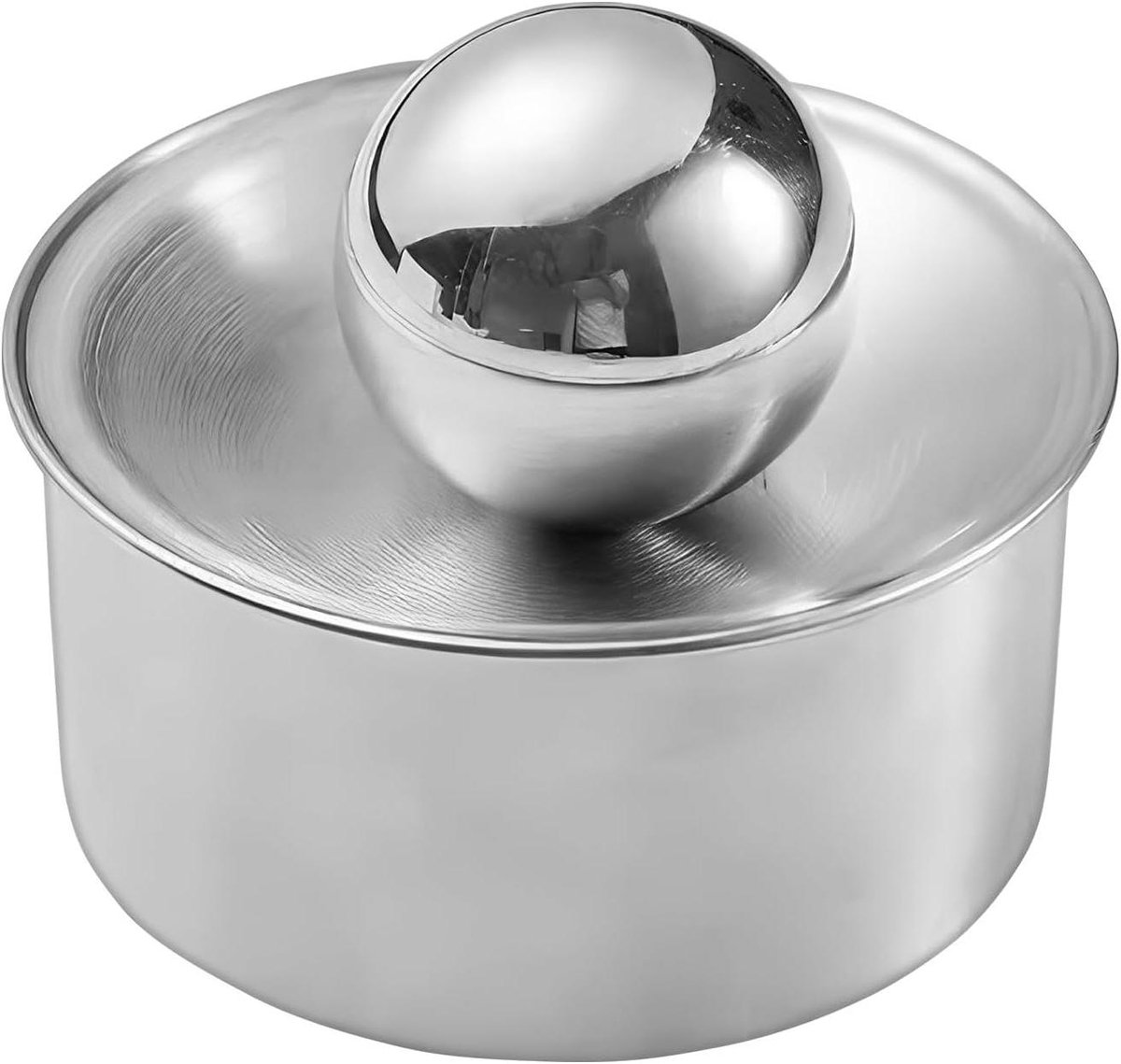 Pers voor deeg - Deegvormer Wikkelmachine - Koekjes Vormen - Werkbesparend Ontwerp - 10 x 5 cm - Zilver