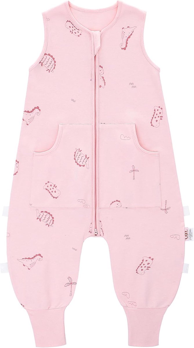 Baby slaapzak met voeten - 70 cm - ademend materiaal - comfortabel slapen - SnelShoppen