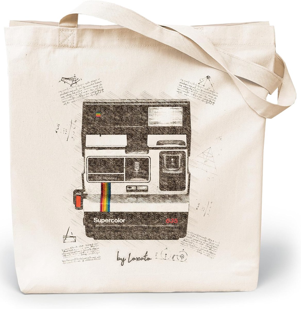 Shopper Women - Tote Bag 35 x 42 cm - Canvas - Extra breed 8 cm voor dagelijks gebruik - SnelShoppen