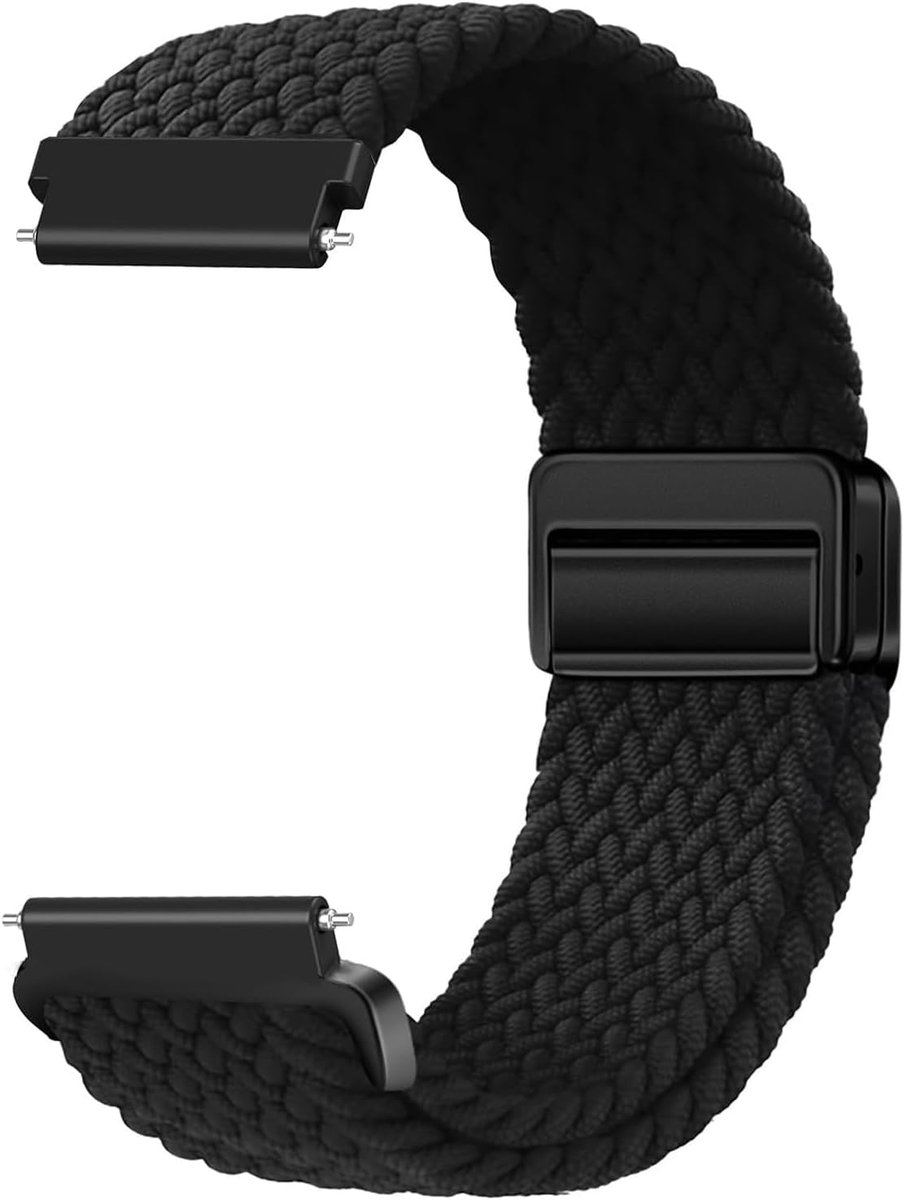 Horlogeband 18mm 20mm 22mm - Nylon gevlochten - Snelle sluiting - Comfortabele pasvorm - SnelShoppen