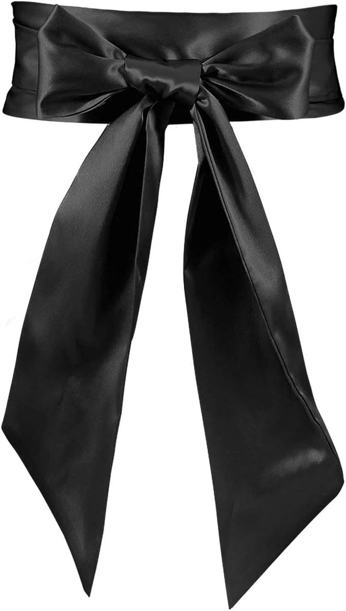 Dames Satijnen Riem 4cmx180cm - Imitatie Zijde - Zacht en Elastisch - Ideaal voor Kledingaccessoire - ShopVlot