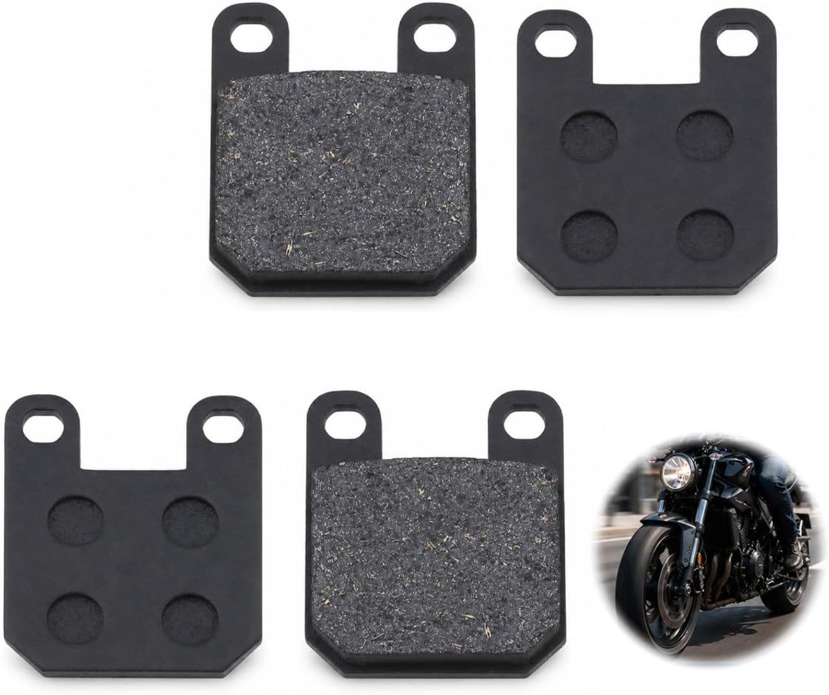 4-delige set motorremblokken 110cc/125cc - slijtvast materiaal - uitstekende hittebestendigheid - ShopVlot