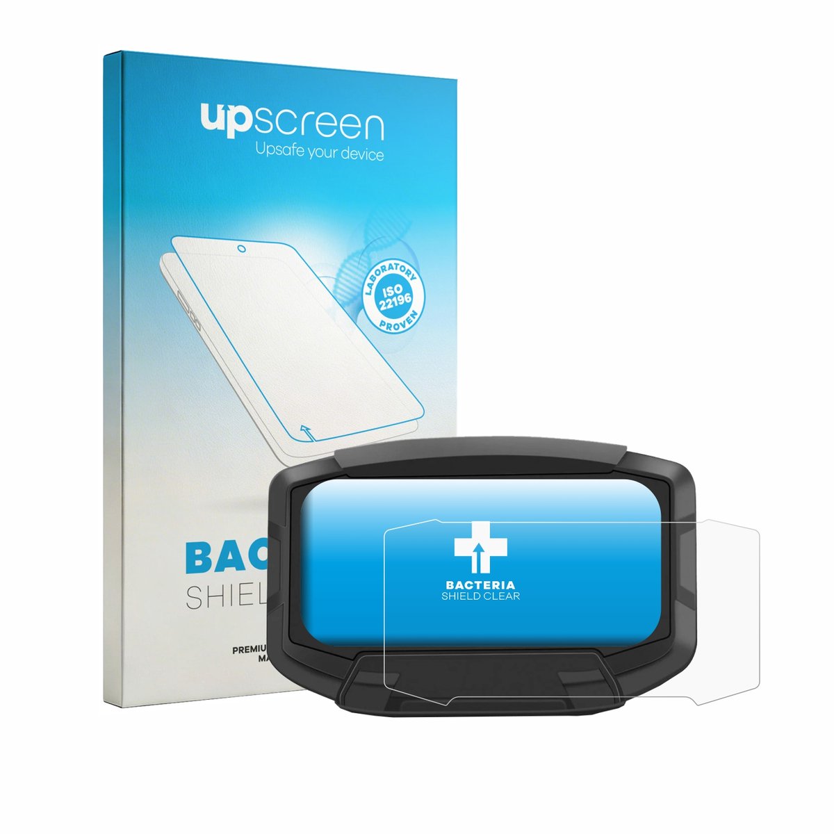 upscreen - Screenprotector voor Ausom L1 - Folie Beschermfolie transparant antibacterieel