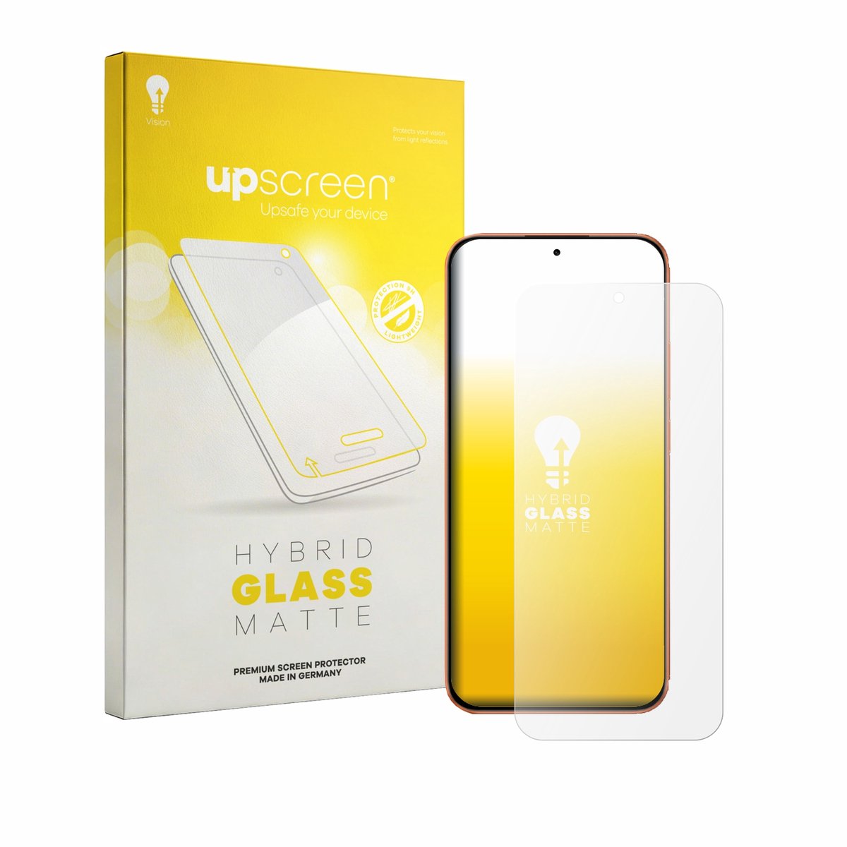 upscreen - Screenprotector voor Poco M8 Power - Folie Beschermfolie Beschermglas matte
