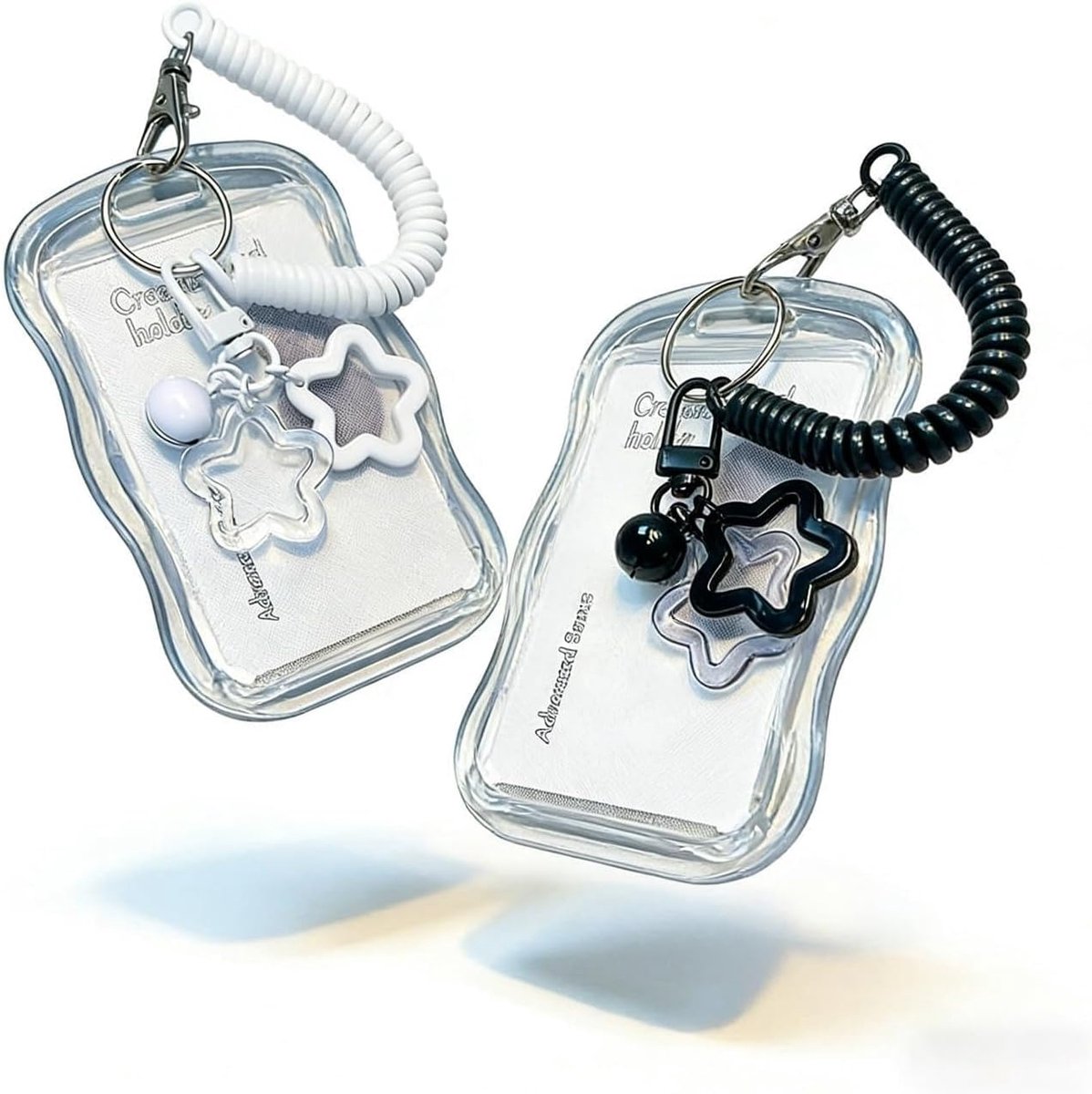 Foto Kaarthouder Ster Pendant - 2 Stuks - Beschermende Cover - Ideaal voor Buitengebruik - ShopVlot