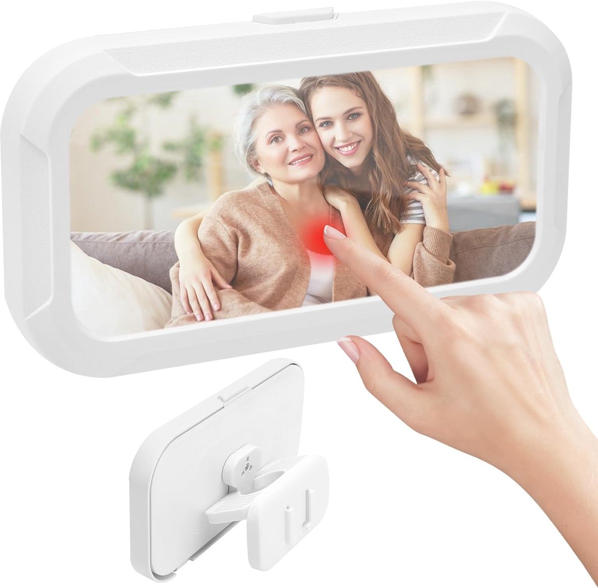 Mobielhouder douche 360° verstelbaar - waterdicht - anti-fog HD touchscreen - perfect voor muziek en video - ShopVlot