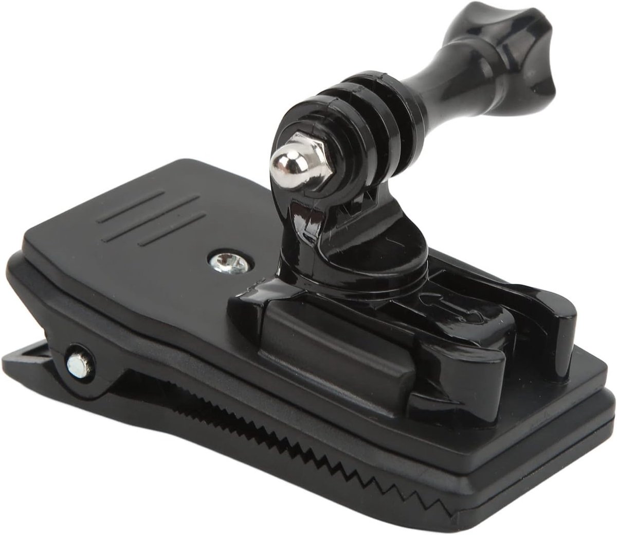Action Camera Houder Lichtgewicht - Kunststof - 360° Rotatie - Ideaal voor Skiën en Fietsen - ShopVlot