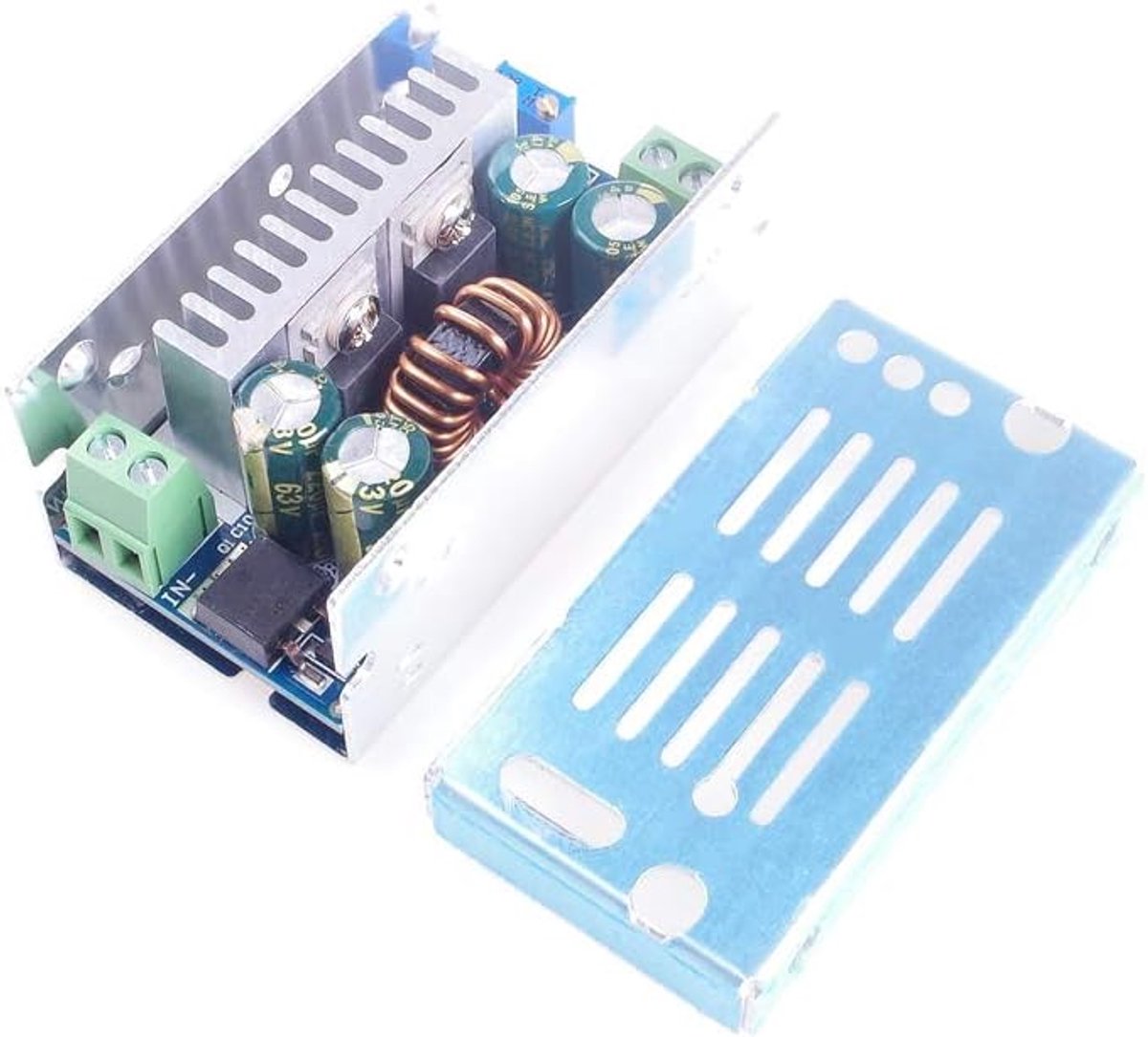DC-DC Buck Converter 200W 15A - 8-60V Ingang - 1-36V Uitgang - Hoge efficiëntie tot 94% - ShopVlot