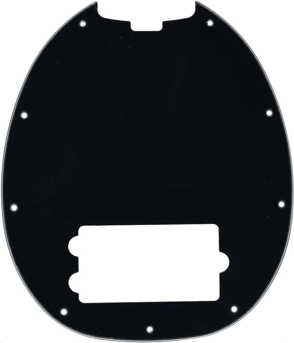 Pickguard voor 4-snarige StingRay basgitaar - Zwart 3-laags - Geschikt voor Music Man - Perfecte pasvorm - ShopVlot