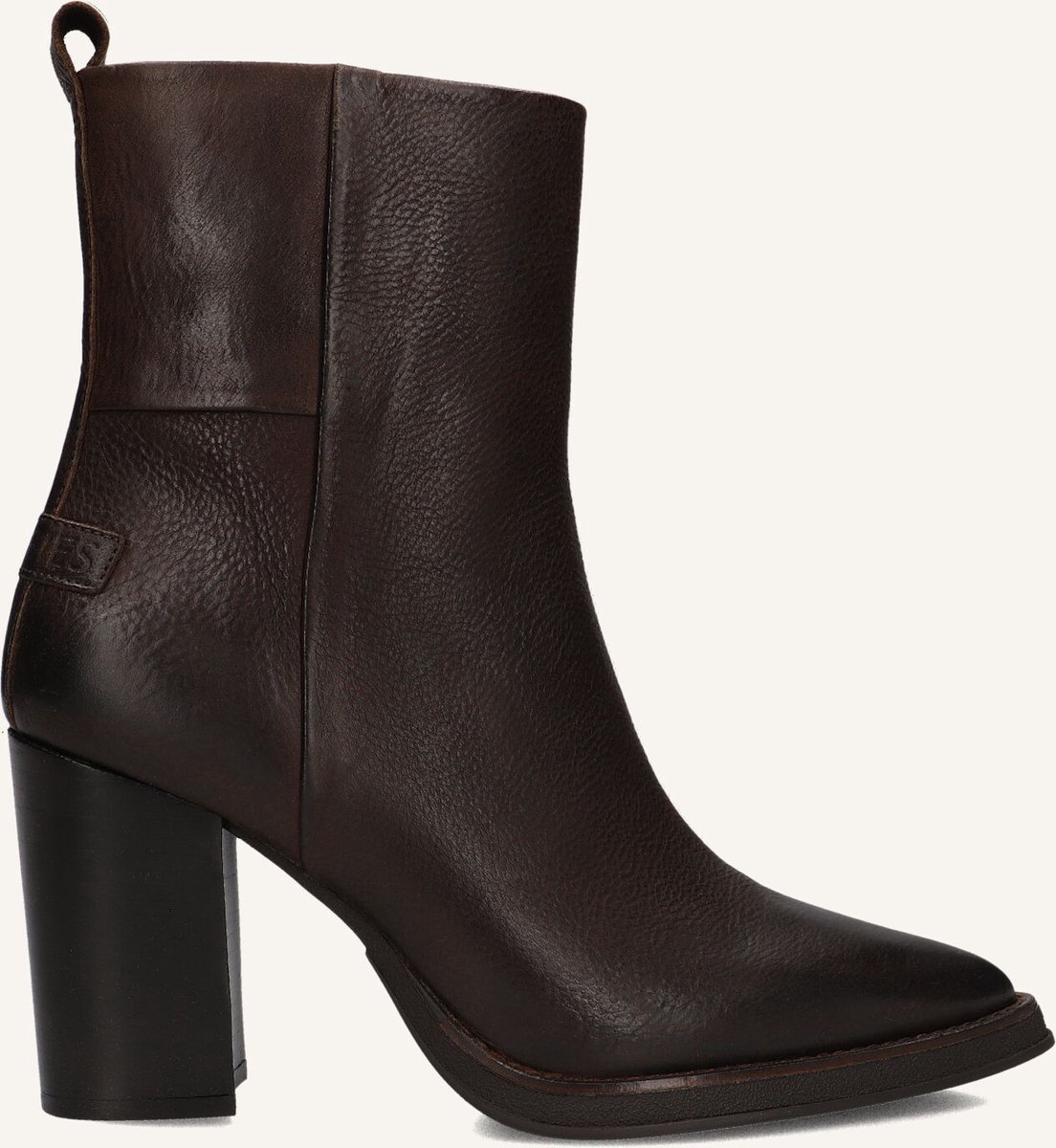 Shabbies Amsterdam - GRUNCH AMI Ankle Boot Leather Dark Brown - Maat 41