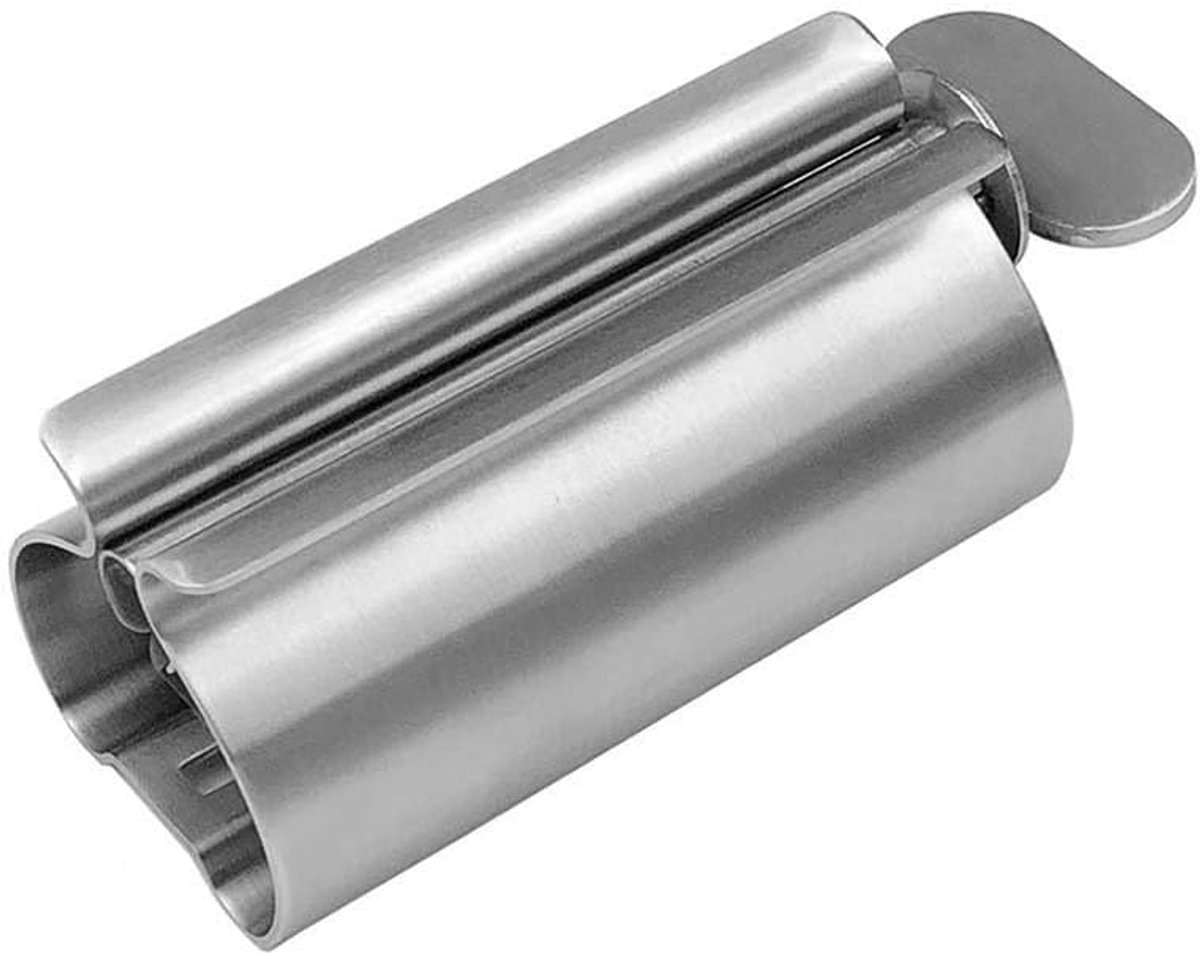 Tandenpasta Knijper - RVS Tube Knijper - Hygiënisch en makkelijk schoon te maken - Bespaar op tandpasta - ShopVlot