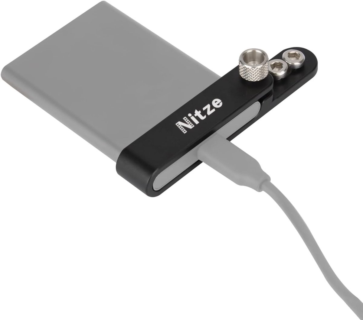 SSD houder voor Samsung T7 - Aluminium montagesteun - Veilig gemonteerd - Geschikt voor camera cage - ShopVlot