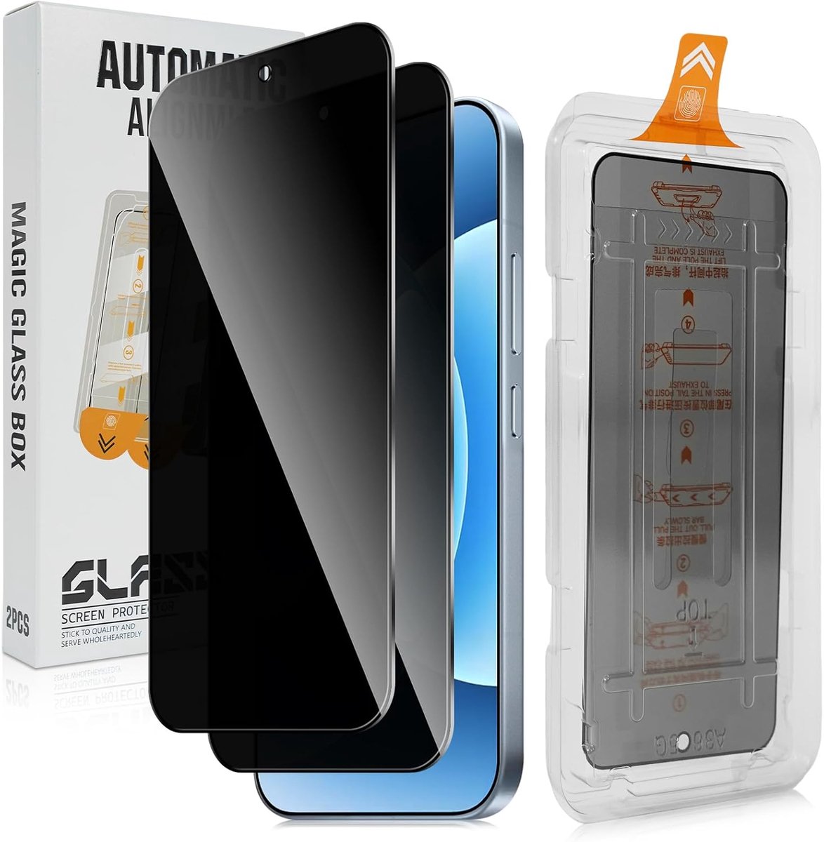 Inkijkbescherming voor Xiaomi 17/17 Pro - volledig scherm - krasbestendig - hoge privacybescherming - ShopVlot