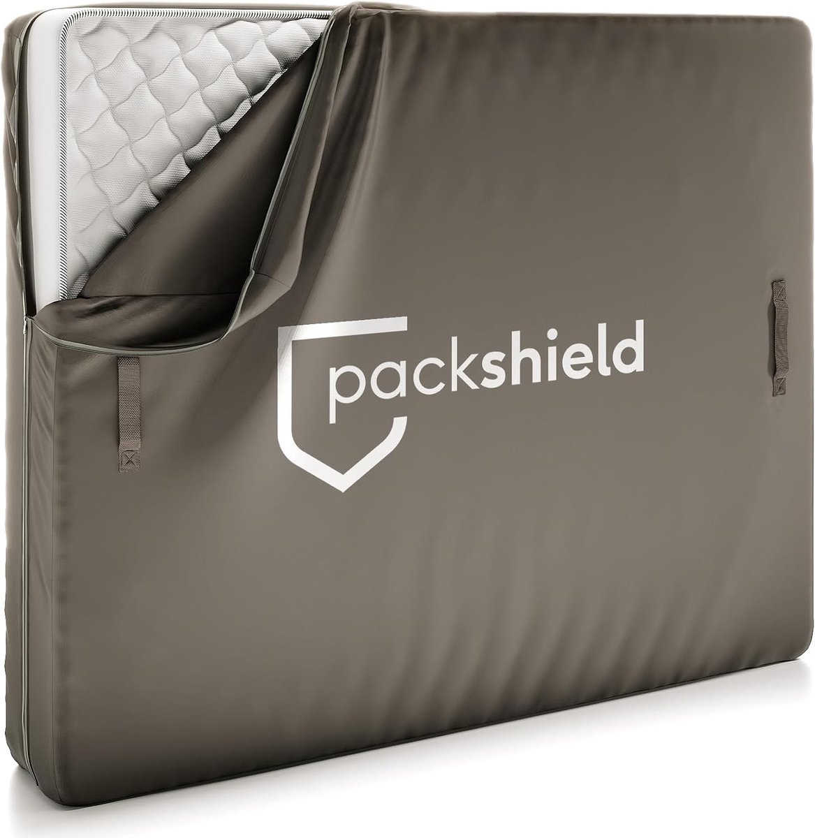 Mattress Cover 140x200 cm - Waterproof Oxford - 4 Handvatten - Ideaal voor Verhuizing en Opslag - ShopVlot