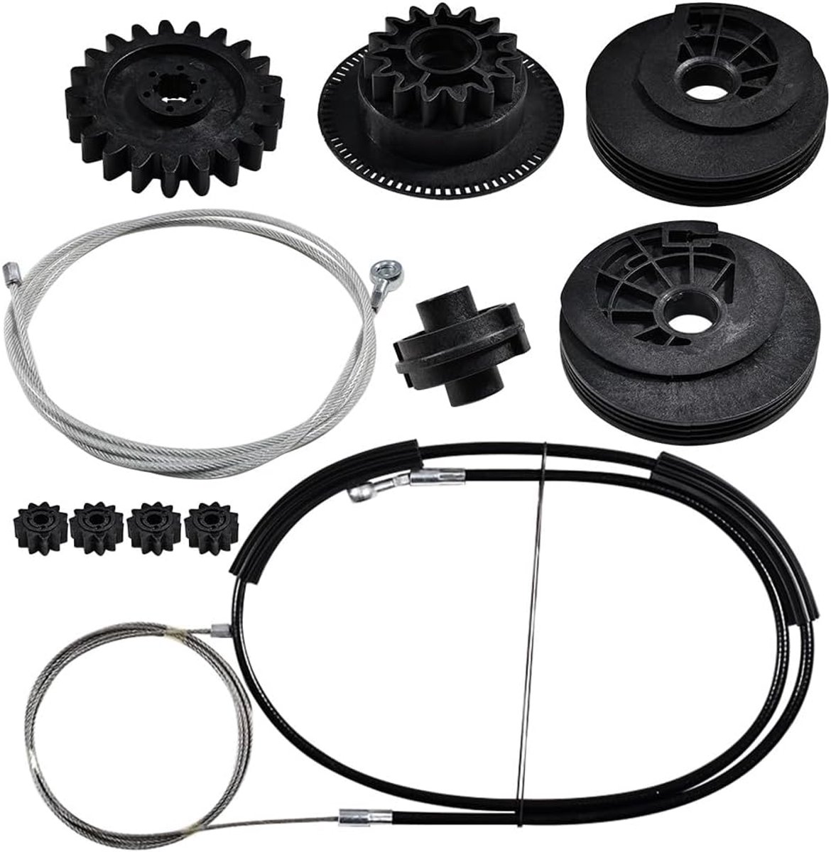 Reparatieset schuifdeur - Elektrische schuifdeurrail - Hoogwaardige materialen - Langdurige oplossing - ShopVlot