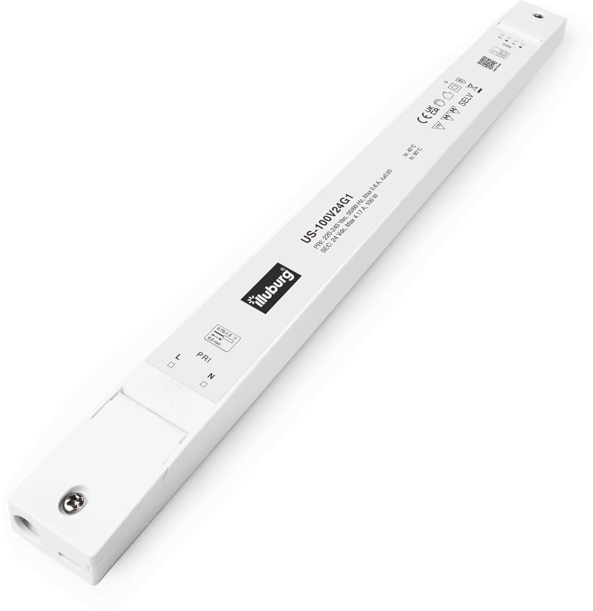 LED Transformer 24 V 100 W - Slim - Flicker-Free - Geschikt voor LED strips en lampen - ShopVlot