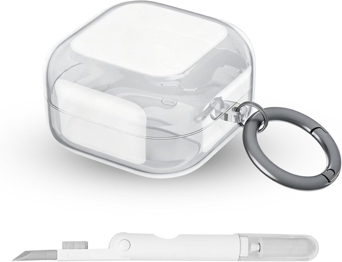 Hoes voor Samsung Galaxy Buds 4/4 Pro - Siliconen - Bescherming tegen vallen en krassen - Inclusief reinigingsstift - ShopVlot