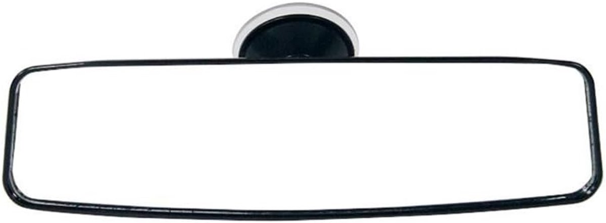 Binnenspiegel auto groothoek 24 cm - verblindingsvrij - 360° verstelbaar - verbeterd zicht voor verkeersveiligheid - ShopVlot