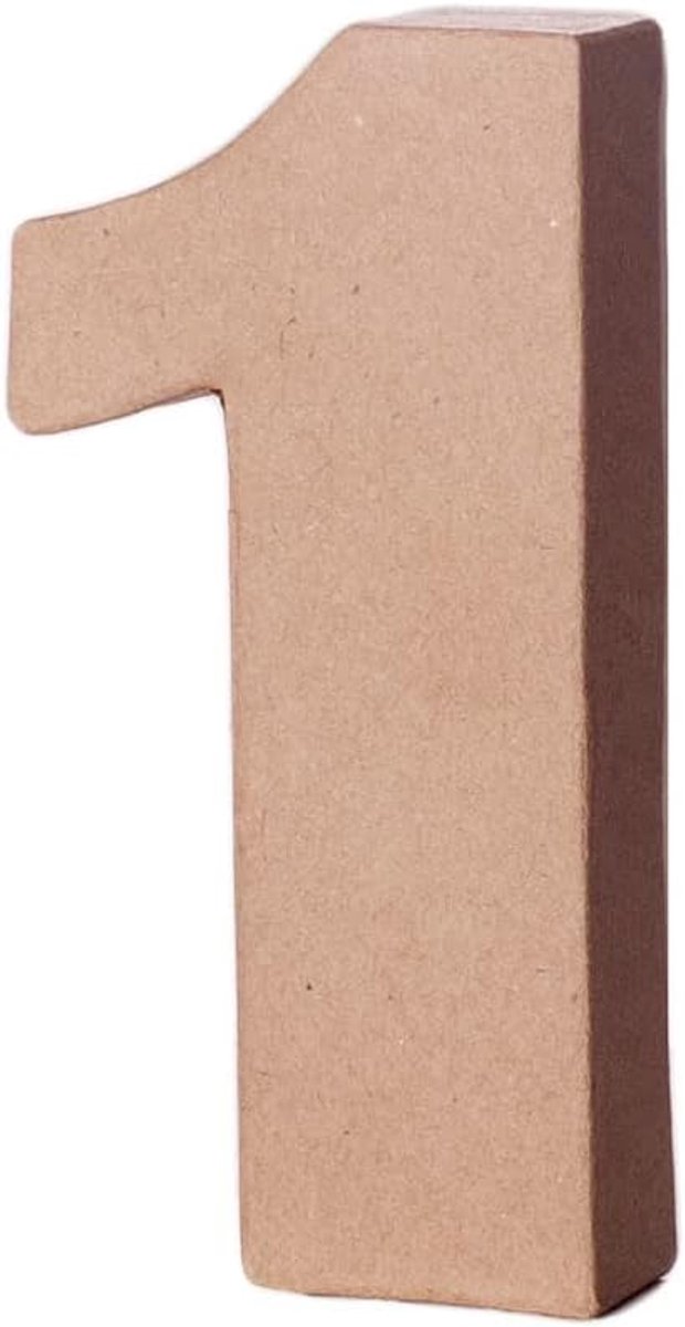 Maché-papier, bruin, klein